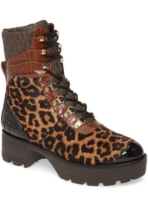 michael kors sneaker animal print|michael kors animal print boots.